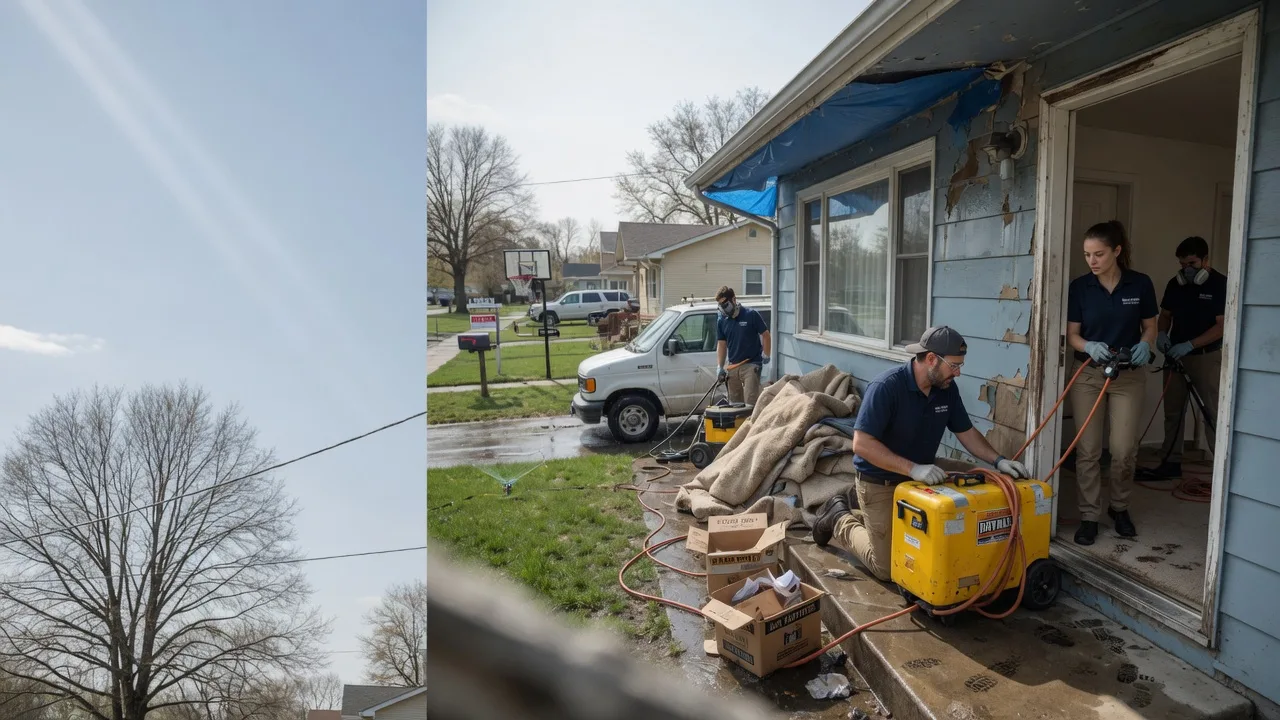 Basement Flood Cleanup in Eunice, LA near me
